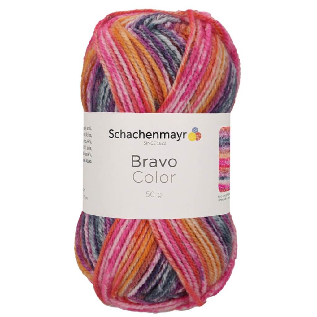 Schachenmayr Bravo Originals Color 2124 - Lollipop Color Lieblingsgarn
