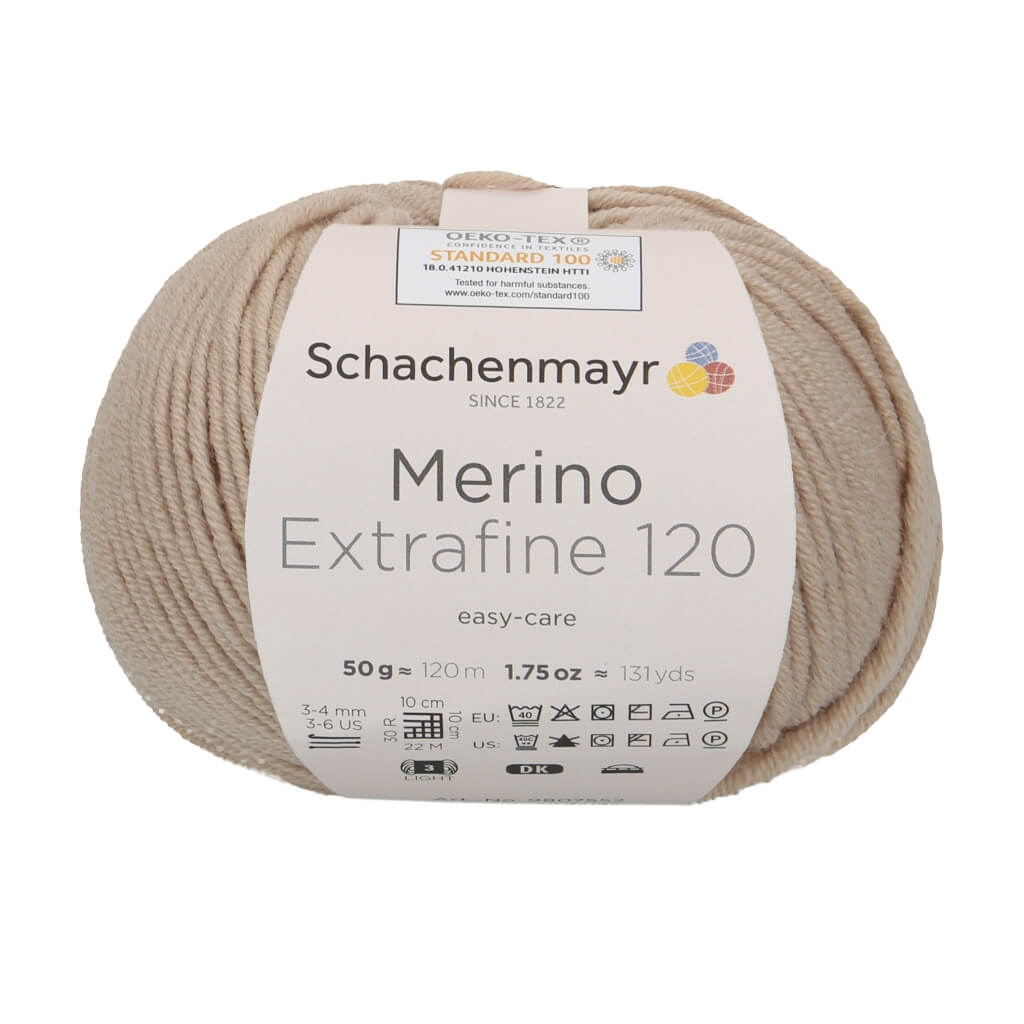 Schachenmayr 108 - Sahara Schachenmayr Merino Extrafine 120 - Merinogarn Lieblingsgarn