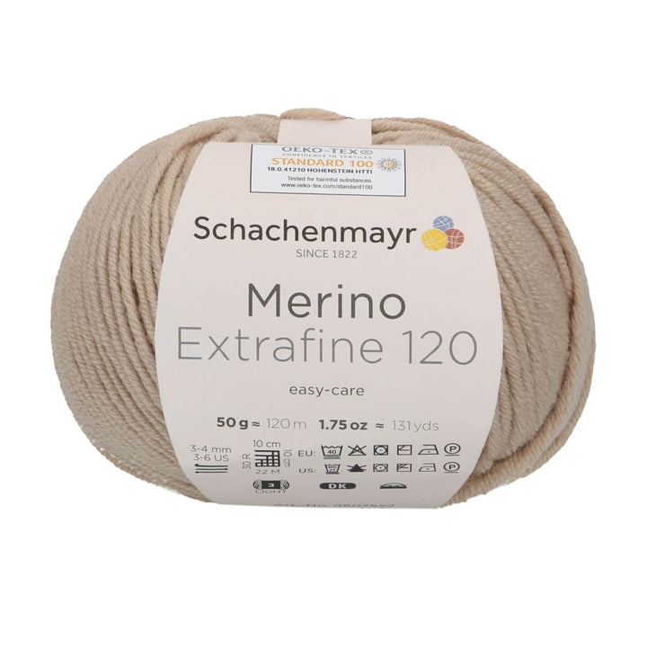 Schachenmayr 108 - Sahara Schachenmayr Merino Extrafine 120 - Merinogarn Lieblingsgarn