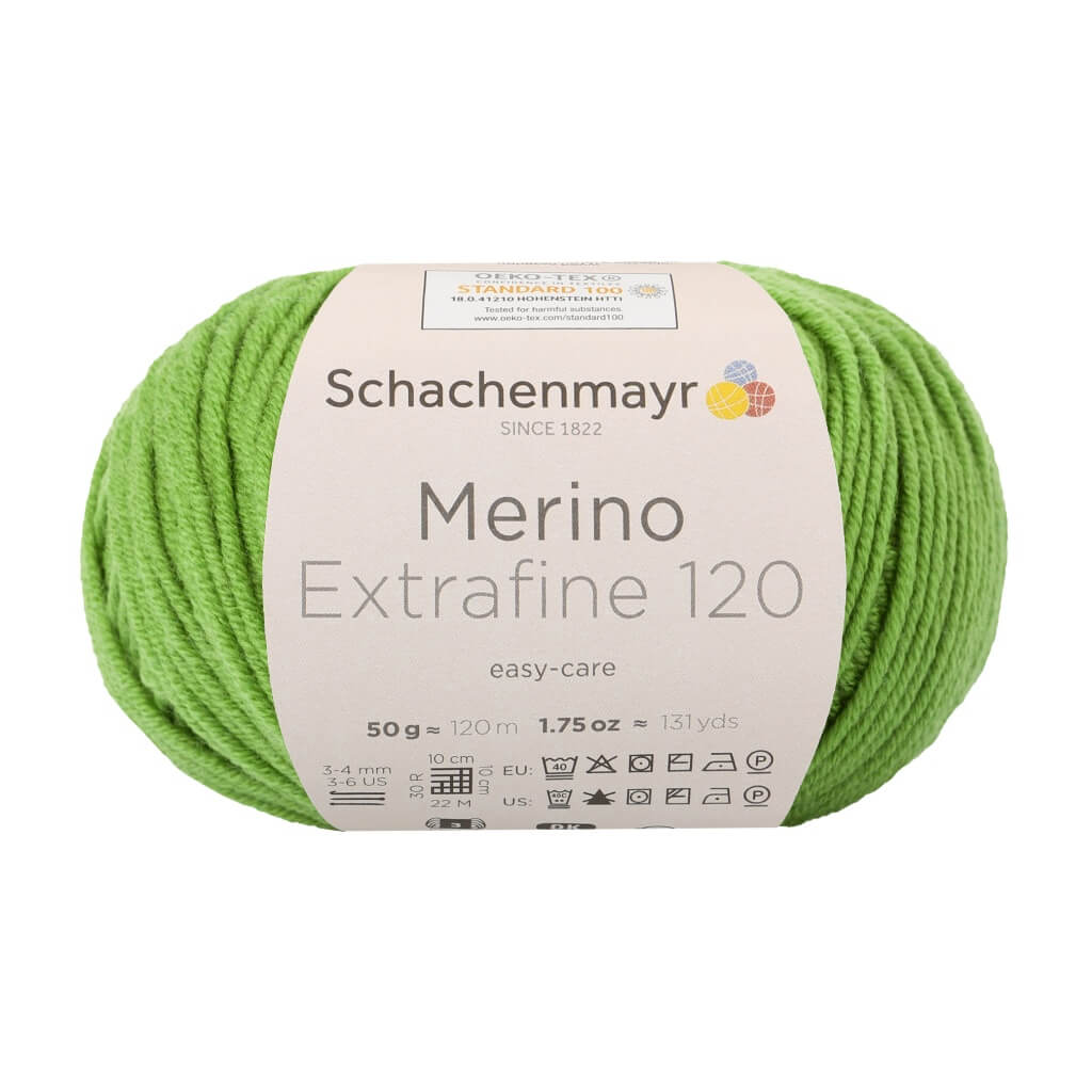 Schachenmayr 173 - Apfel Schachenmayr Merino Extrafine 120 - Merinogarn Lieblingsgarn
