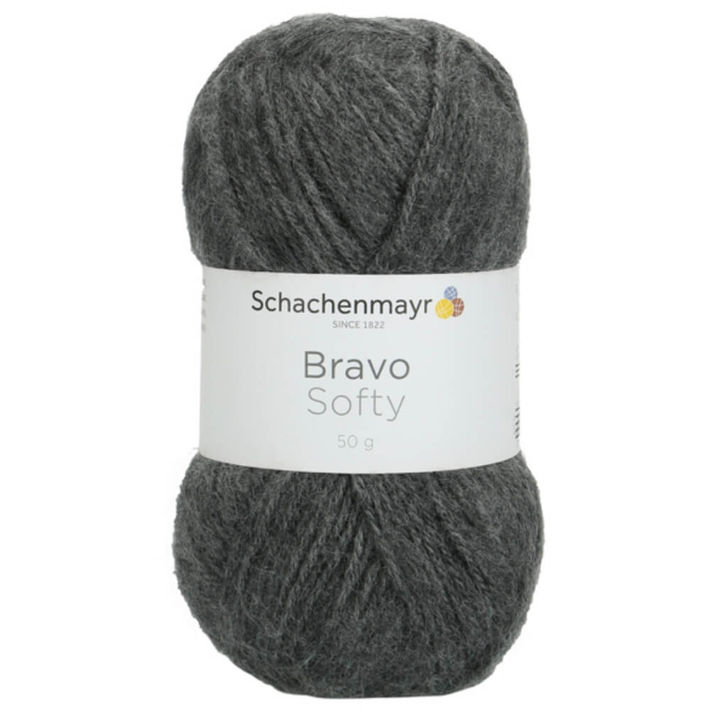 Schachenmayr 8319 - Mittelgrau M Schachenmayr Bravo Softy 50g Lieblingsgarn