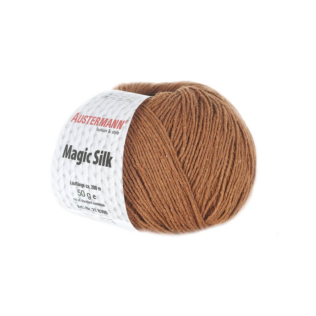 Austermann 2 - Mandel Austermann Magic Silk Uni 50g Lieblingsgarn