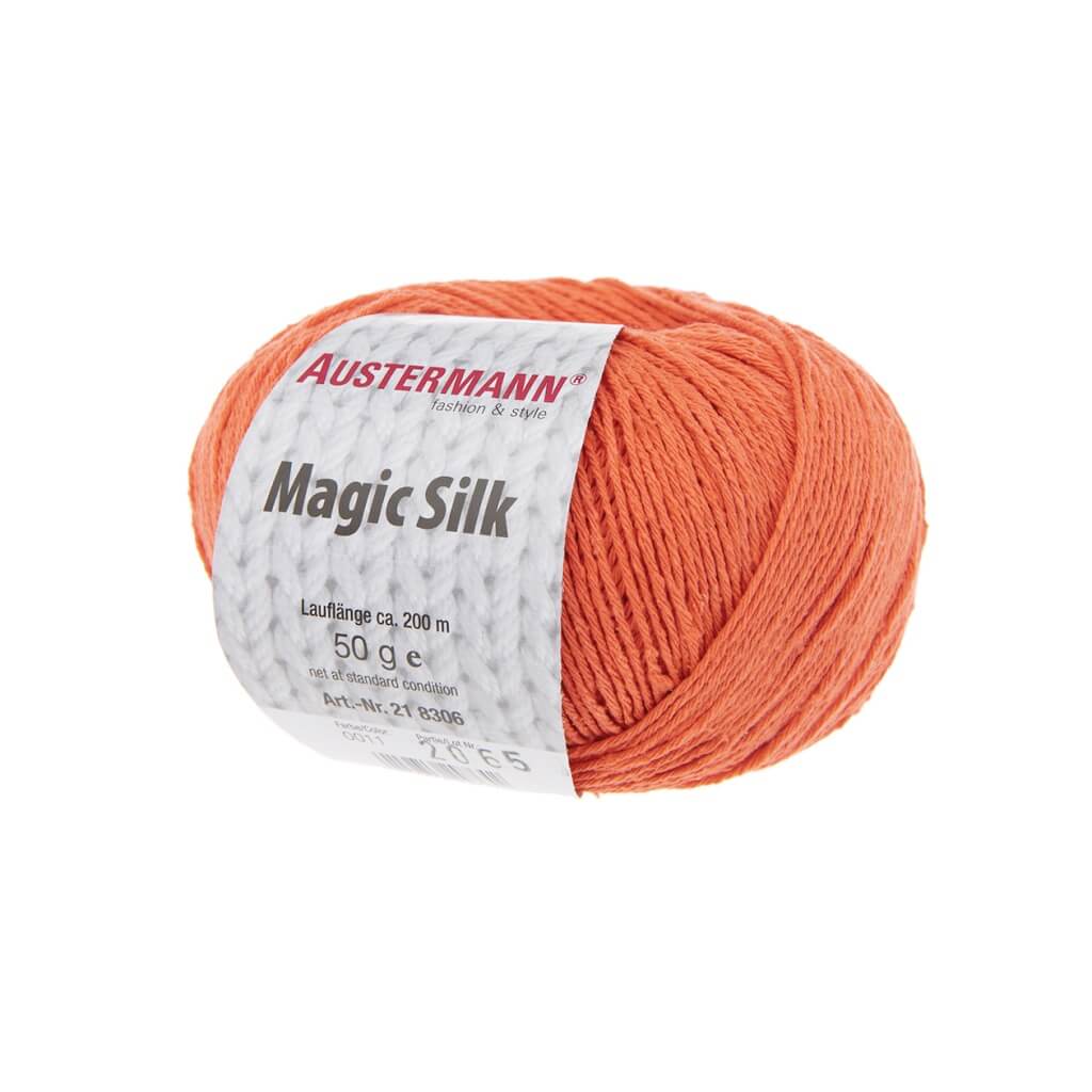 Austermann 11 - Gerbera Austermann Magic Silk Uni 50g Lieblingsgarn