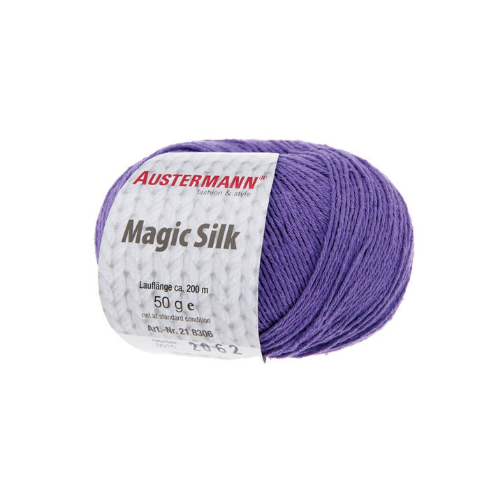 Austermann 15 - Lavendel Austermann Magic Silk Uni 50g Lieblingsgarn