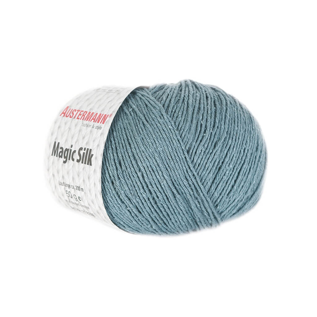 Austermann 8 - Fjord Austermann Magic Silk Uni 50g Lieblingsgarn