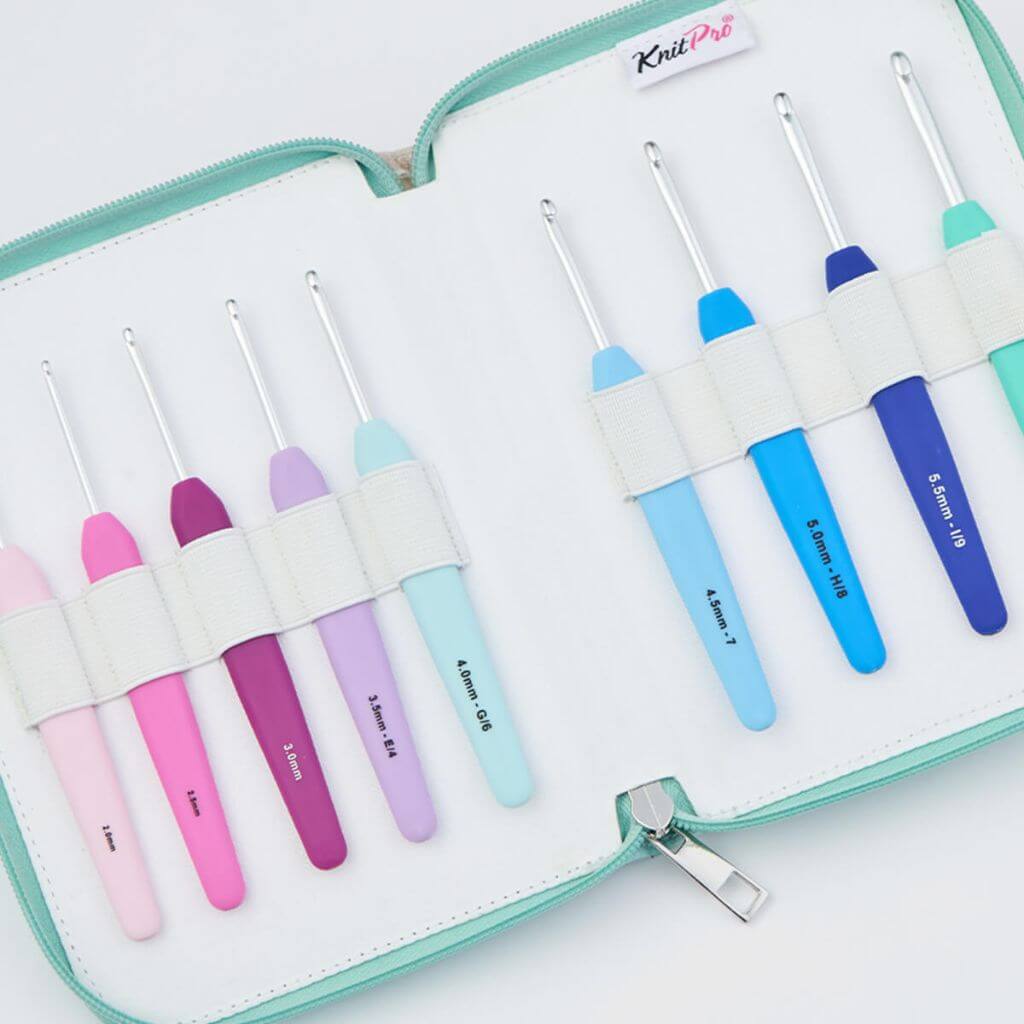 KnitPro KnitPro Waves 2.0 Häkelnadel Set Deluxe Lieblingsgarn