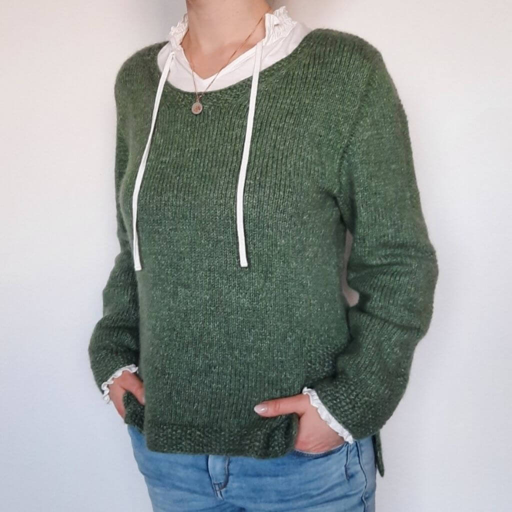 Nadelmelodie Pearl Sweater Strickanleitung - Strickanleitung (PDF) Lieblingsgarn