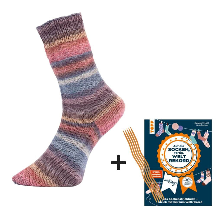 Topp 3 Sockenweltrekord Strickset - Limited Edition Lieblingsgarn