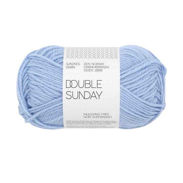 Sandnes Garn Double Sunday, Farbe 5812 brunnera blue – Merino bei Lieblingsgarn