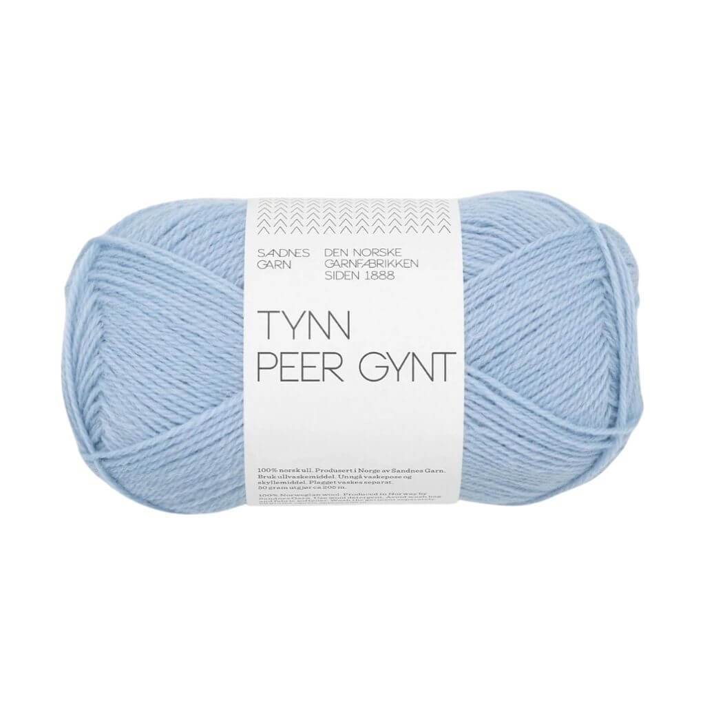 Sandnes Garn Tynn Peer Gynt, Farbe 5812 brunnera blue – Schurwolle bei Lieblingsgarn