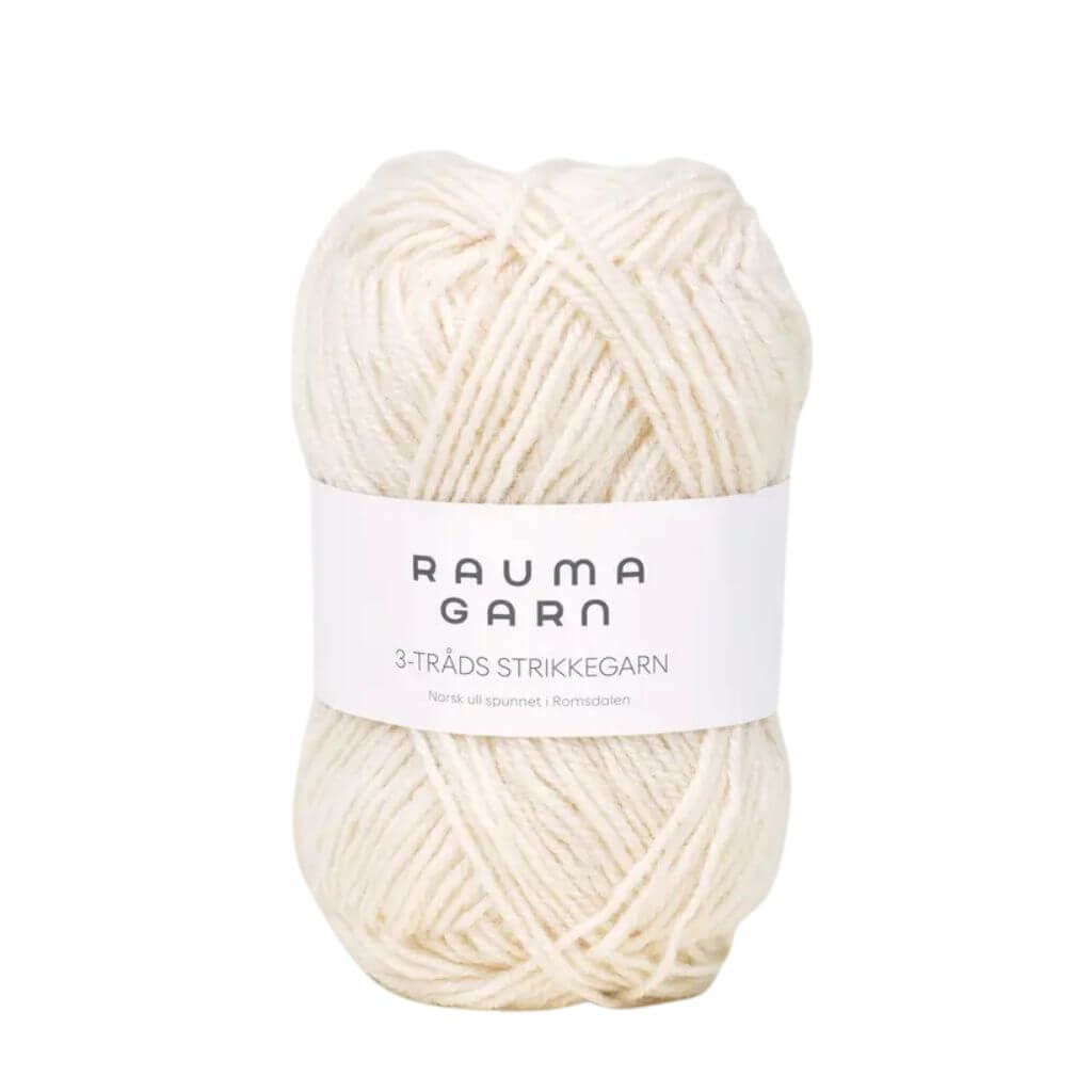 Rauma 3-Tr. Strikkegarn 50g
