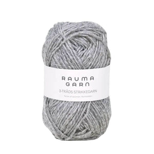 Rauma 3-Tr. Strikkegarn 50g