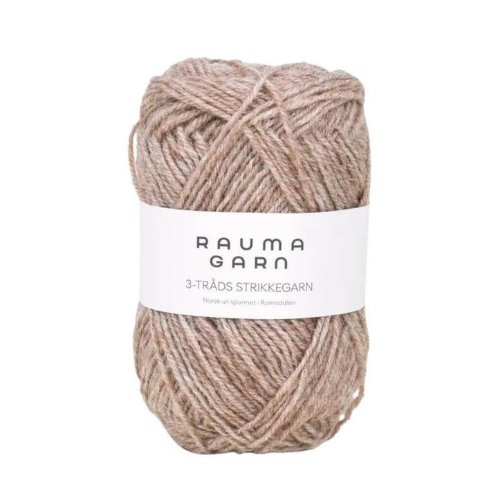 Rauma 3-Tr. Strikkegarn 50g