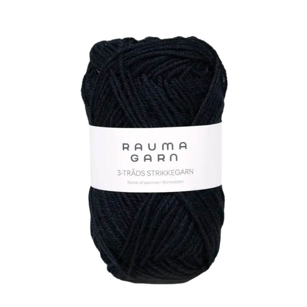 Rauma 3-Tr. Strikkegarn 50g