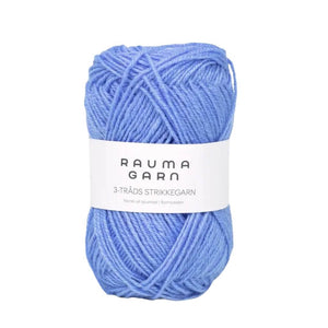 Rauma 3-Tr. Strikkegarn 50g