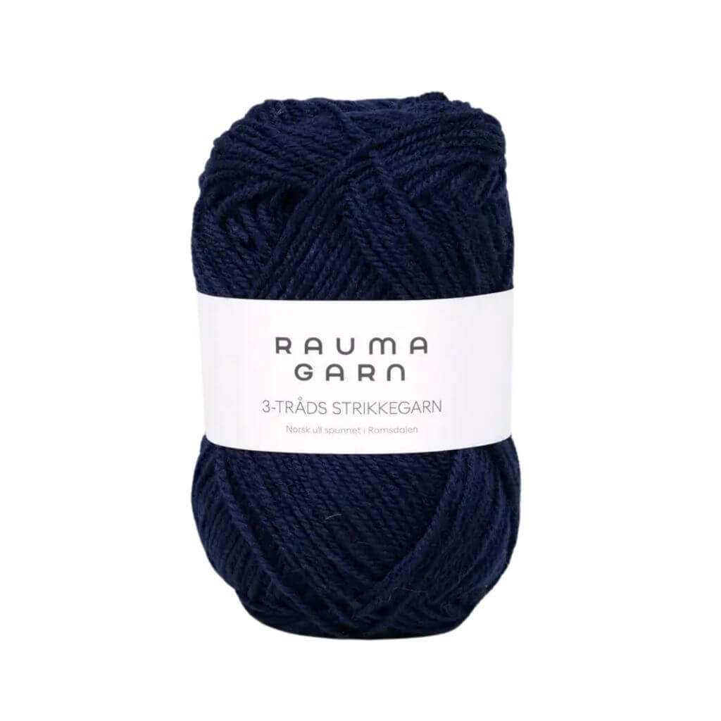 Rauma 3-Tr. Strikkegarn 50g