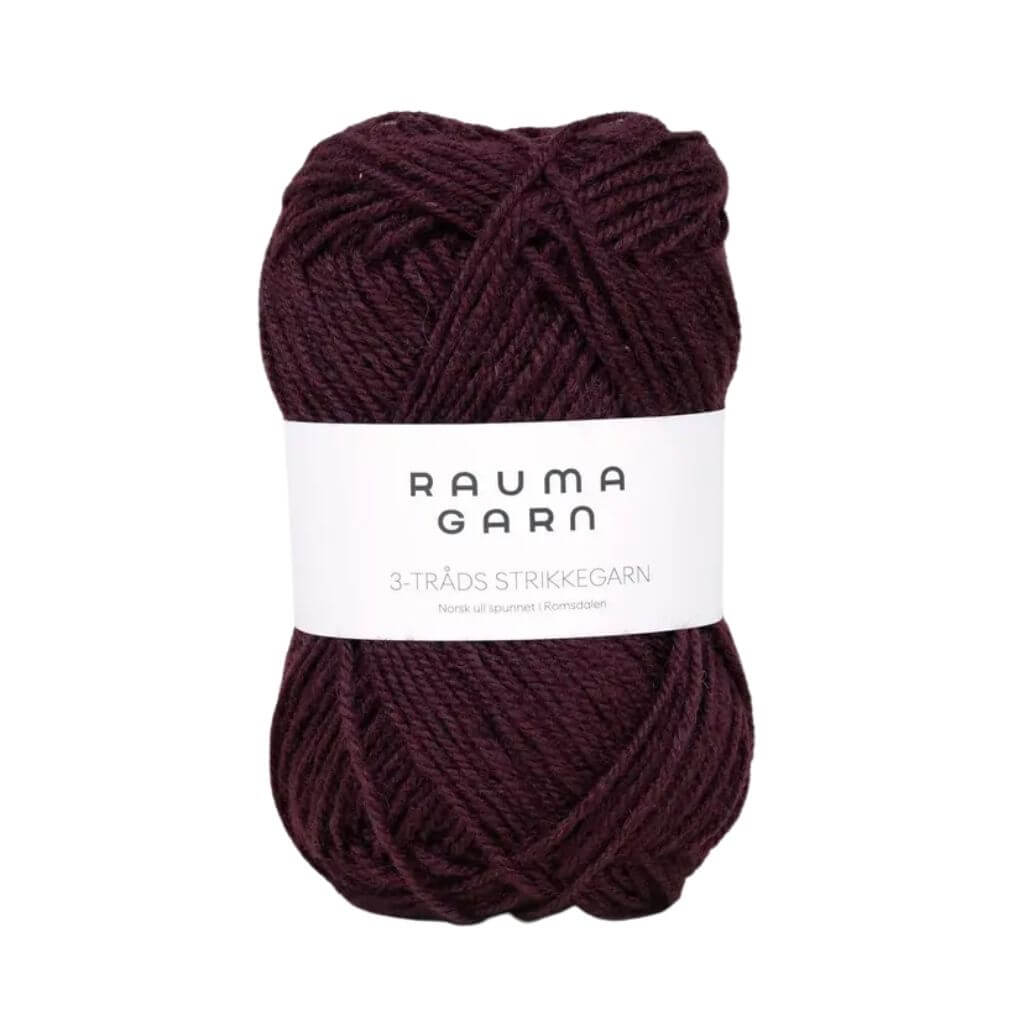 Rauma 3-Tr. Strikkegarn 50g