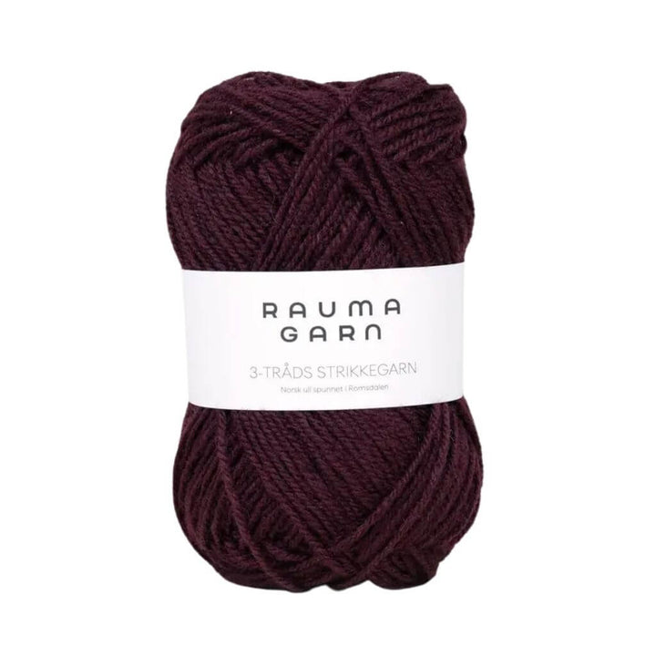 Rauma 3-Tr. Strikkegarn 50g