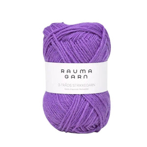 Rauma 3-Tr. Strikkegarn 50g