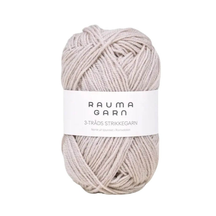 Rauma 3-Tr. Strikkegarn 50g