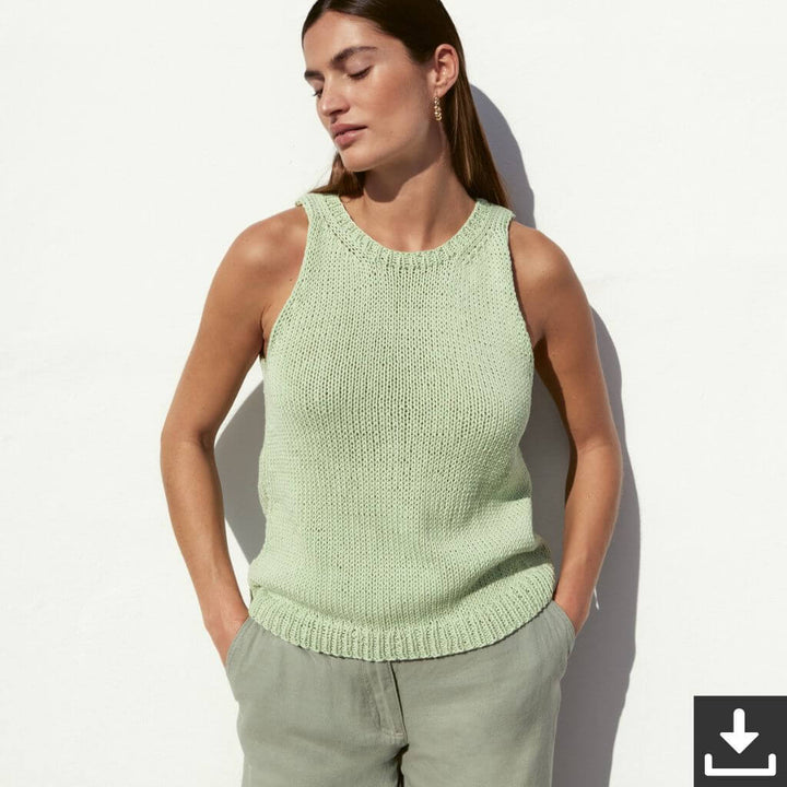 Lana Grossa A-Linie Top Strickanleitung - Lana Grossa (Heft) Lieblingsgarn