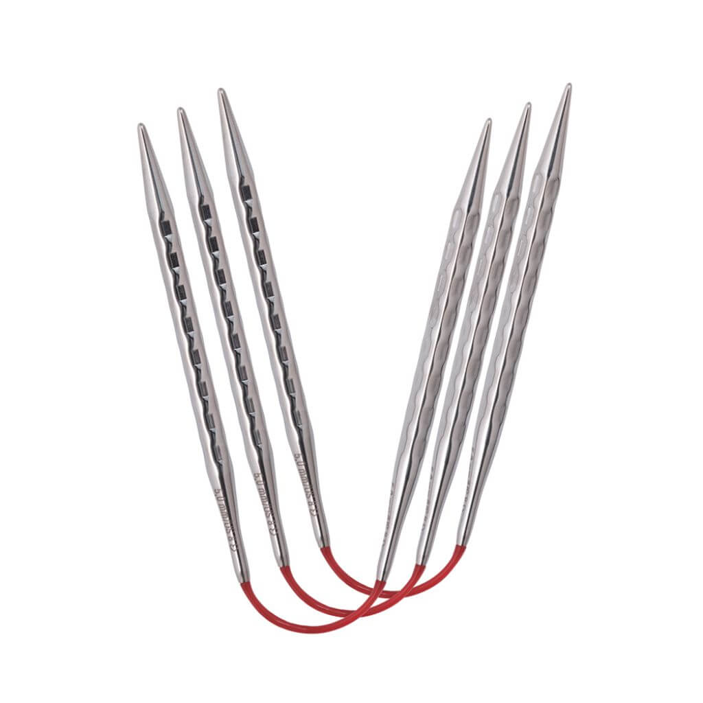 Addi 22cm / 5,00 mm addiCraSyTrio Novel Short Lieblingsgarn