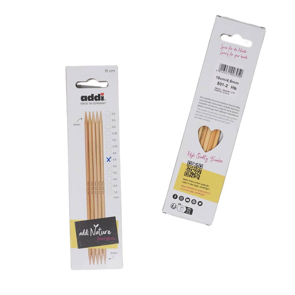 addiNature Bamboo Nadelspiel - 501-2