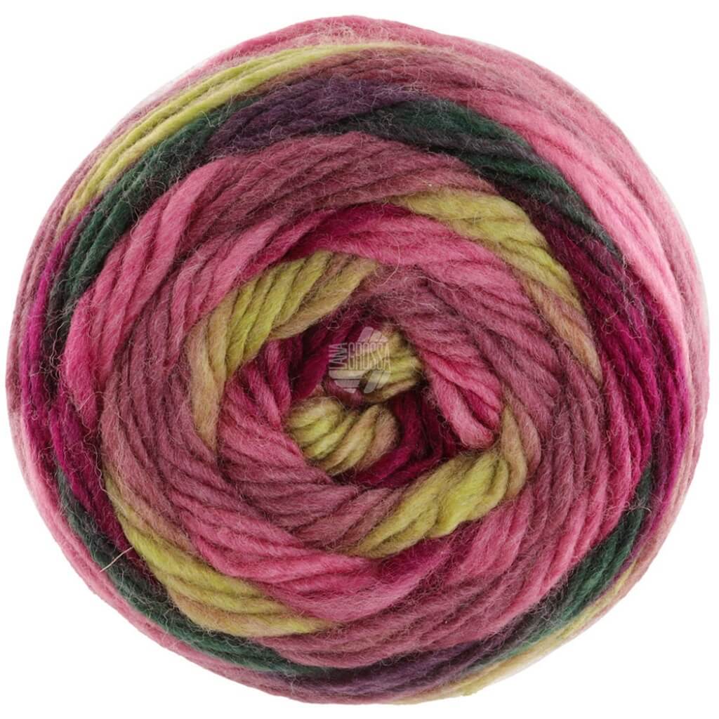Lana Grossa 2 - Beere/Helloliv/Himbeer/Bordeaux/Waldgrün/Brombeer Lana Grossa Aktion Colorato Lieblingsgarn