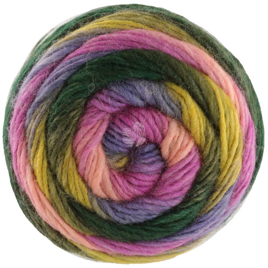 Lana Grossa 9 - Graublau/Fuchsia/Lachs/Pistazie/Kiwi/Tannengrün Lana Grossa Aktion Colorato Lieblingsgarn