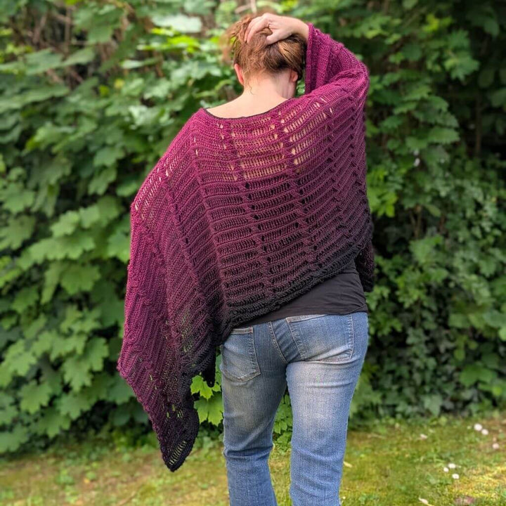 Alhats Designs Pattern Poncho Batwing Häkelanleitung - alhats designs (PDF) Lieblingsgarn