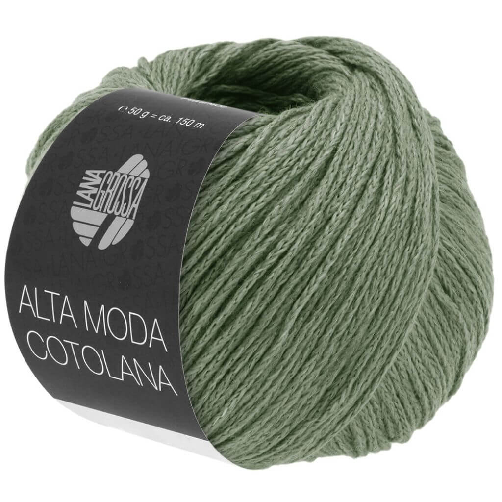 Lana Grossa 56 - Resedagrün Lana Grossa Alta Moda Cotolana 50g Lieblingsgarn