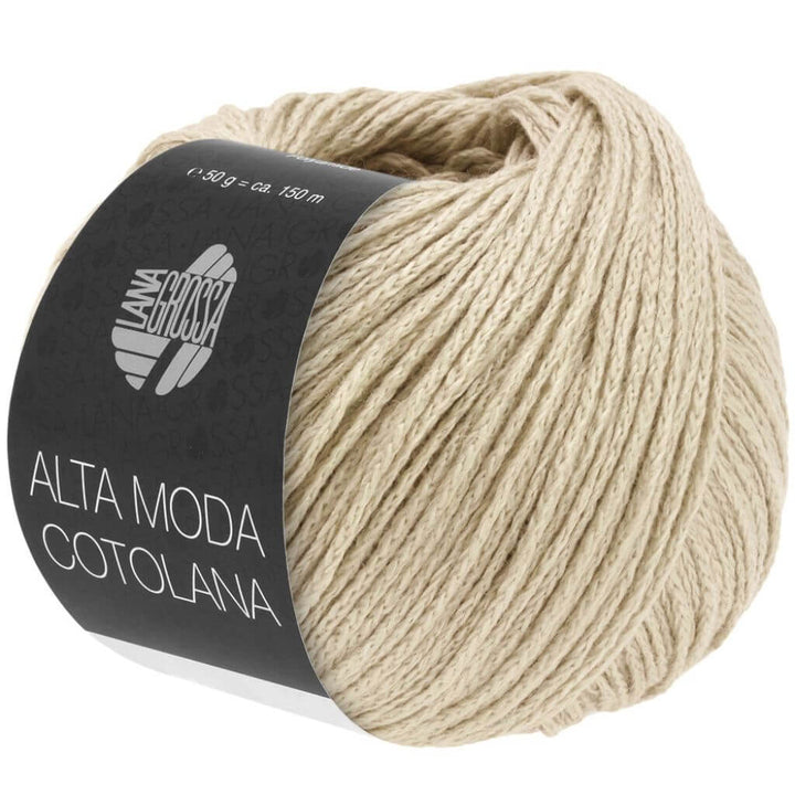 Lana Grossa 57 - Beige Lana Grossa Alta Moda Cotolana 50g Lieblingsgarn
