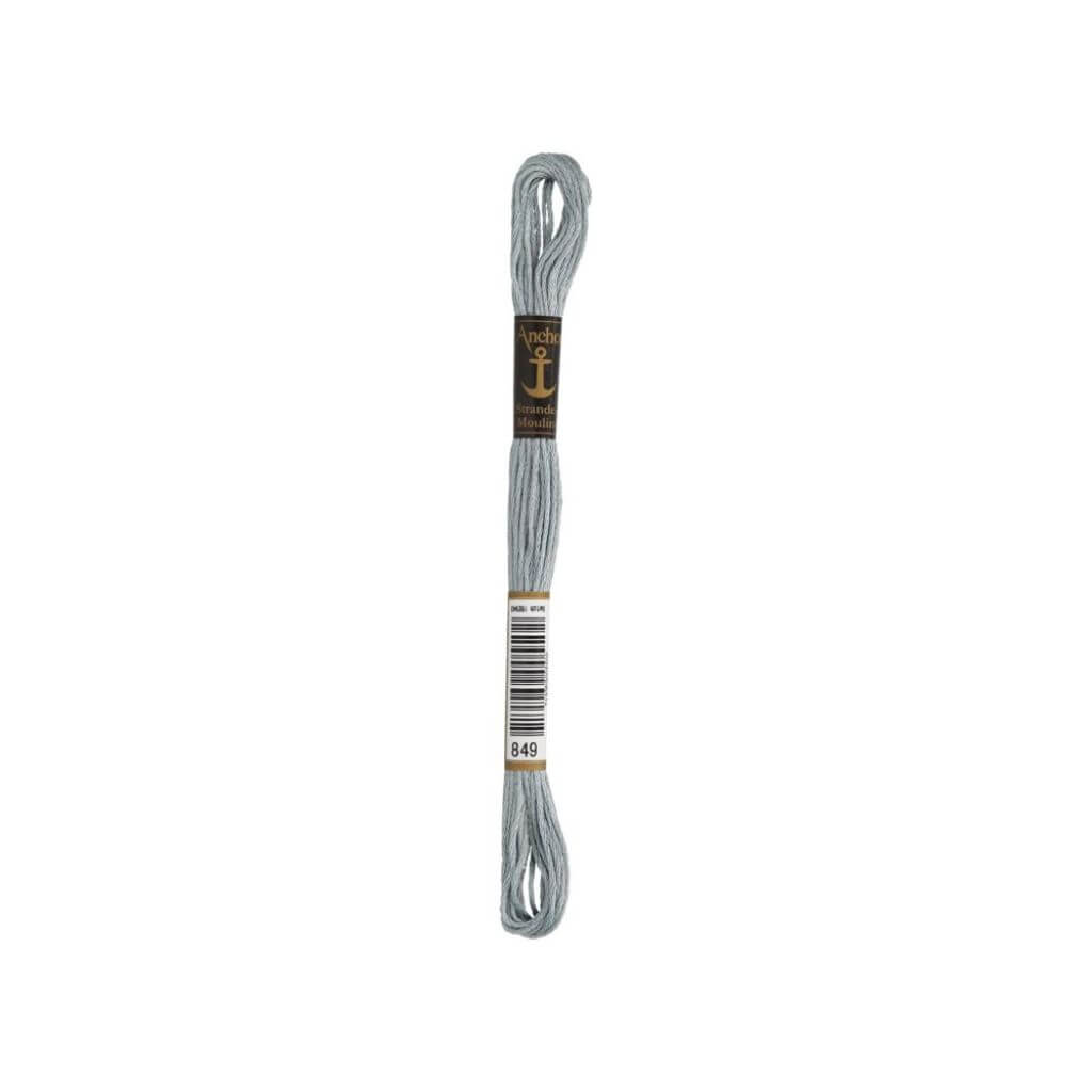 MEZ GMBH 849 - hell graublau Anchor Sticktwist Lieblingsgarn