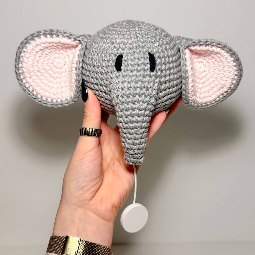 AO Design Pattern Spieluhr Elefant Häkelanleitung - AO Design (PDF) Lieblingsgarn