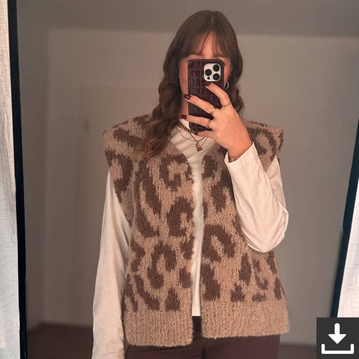 AO Design Pattern Weste Leo Teddy Strickanleitung - AO Design (PDF) Lieblingsgarn