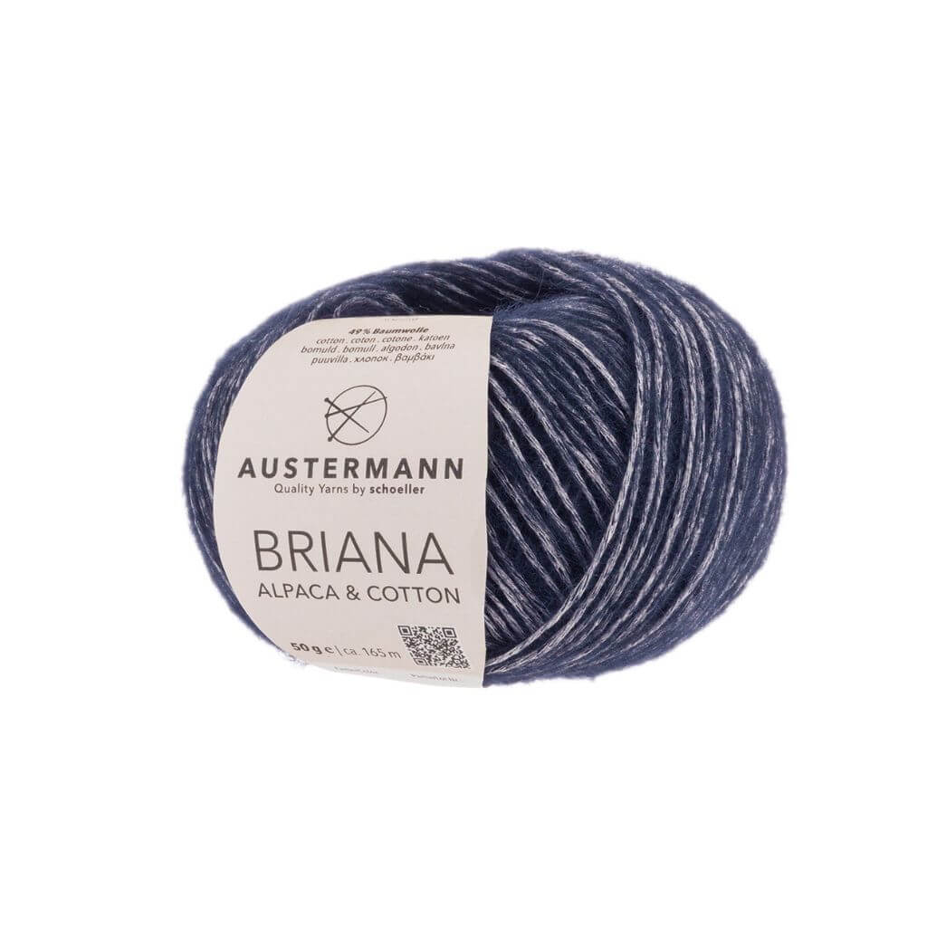 Austermann 06 - Navy Austermann Briana Alpaca &amp; Cotton 50g Lieblingsgarn