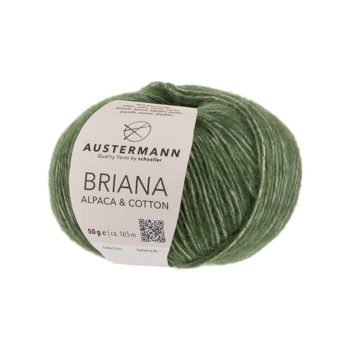 Austermann 08 - Oliv Austermann Briana Alpaca &amp; Cotton 50g Lieblingsgarn