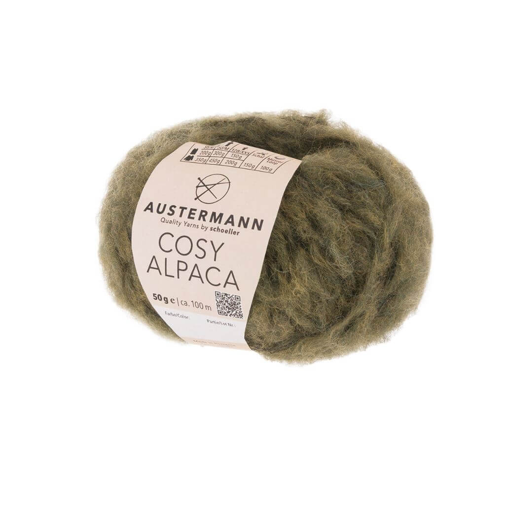 Austermann 5 - oliv Austermann Cosy Alpaca Lieblingsgarn