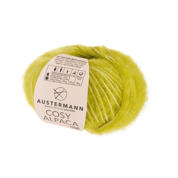 Austermann 6 - apfel Austermann Cosy Alpaca Lieblingsgarn