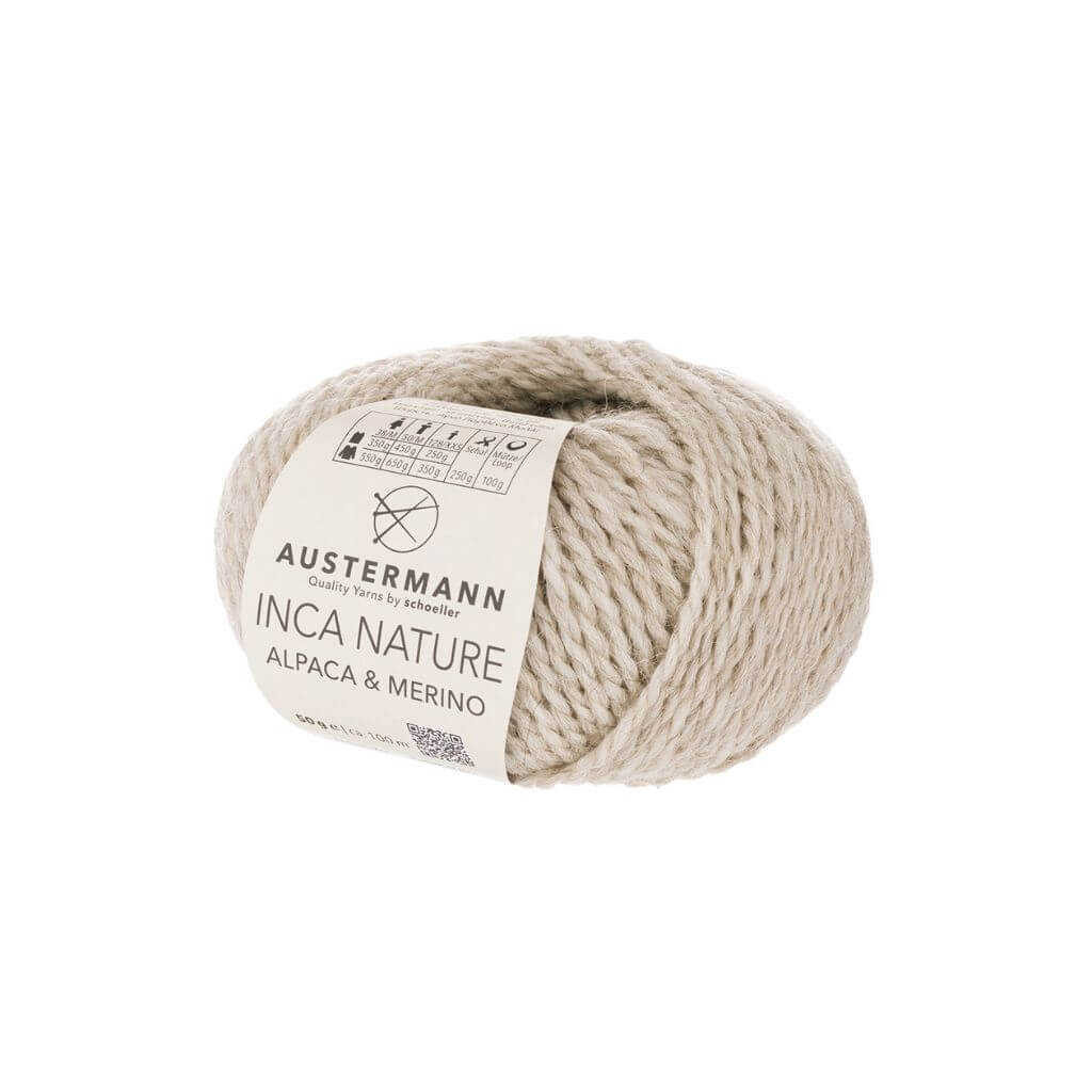 Austermann 2 - beige mel. Austermann Inca Nature Lieblingsgarn