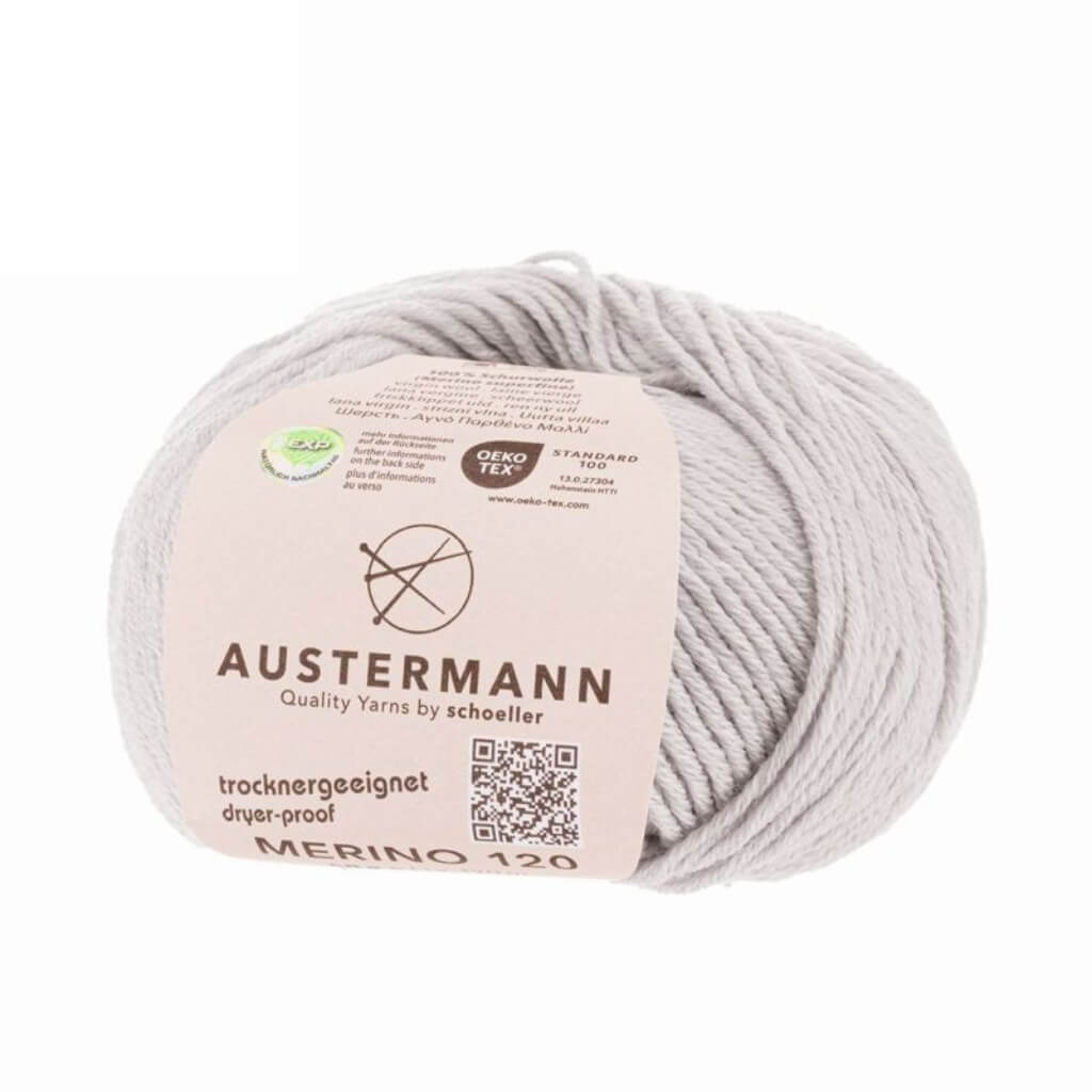 Austermann 128 - Hellgrau Austermann Merino 120 Exp Lieblingsgarn