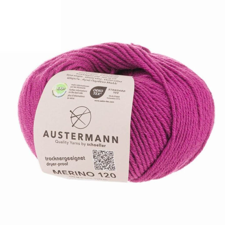 Austermann 141 - Pink Lipstick Austermann Merino 120 Exp Lieblingsgarn