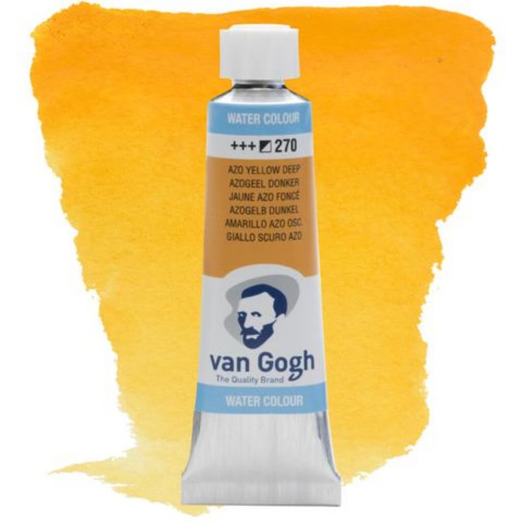 Van Gogh Azogelb dunkel-270 Van Gogh Aquarellfarben Lieblingsgarn