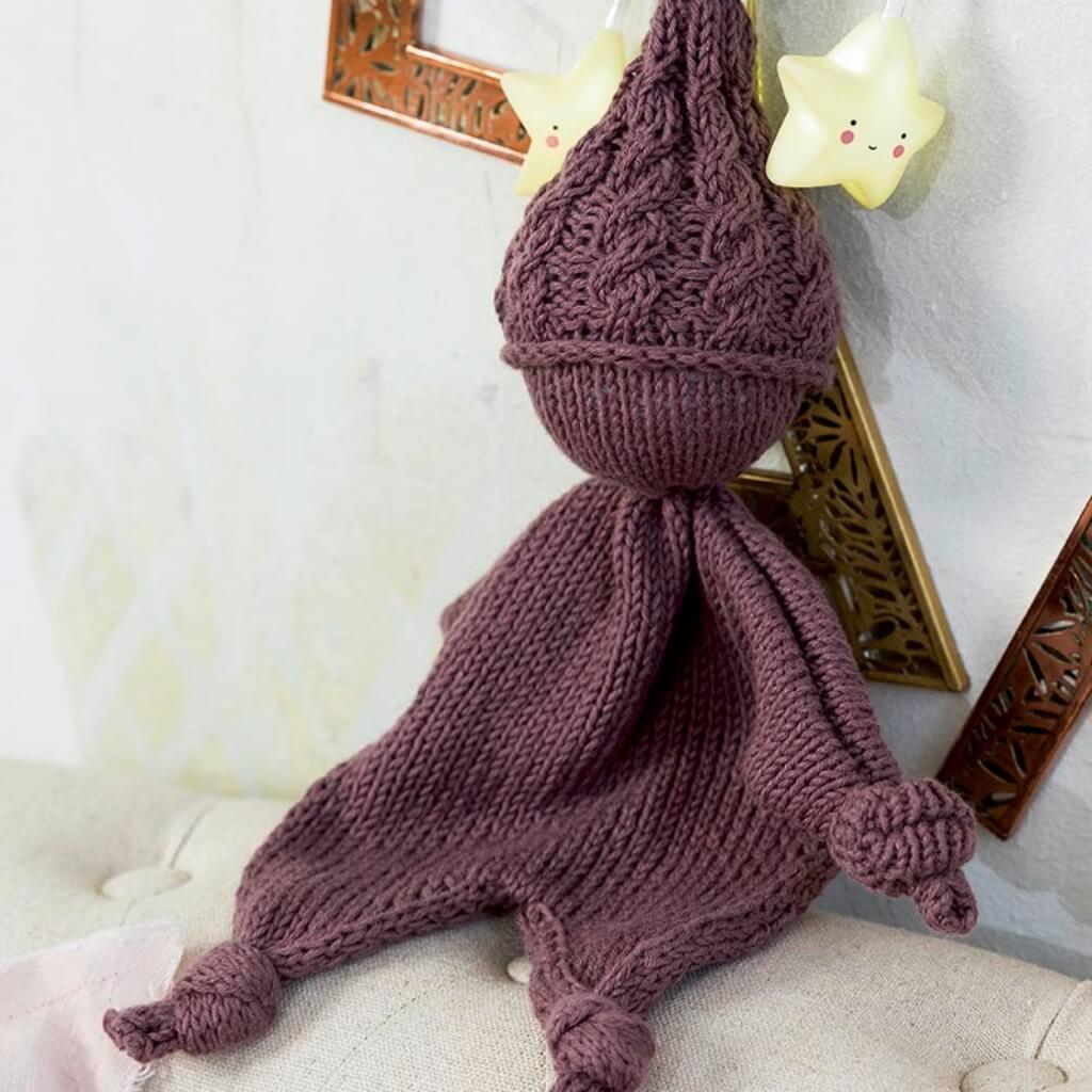 Lang Yarns Pattern Schnuffeltuch Knotenmann Strickanleitung - Lang Yarns (PDF) Lieblingsgarn
