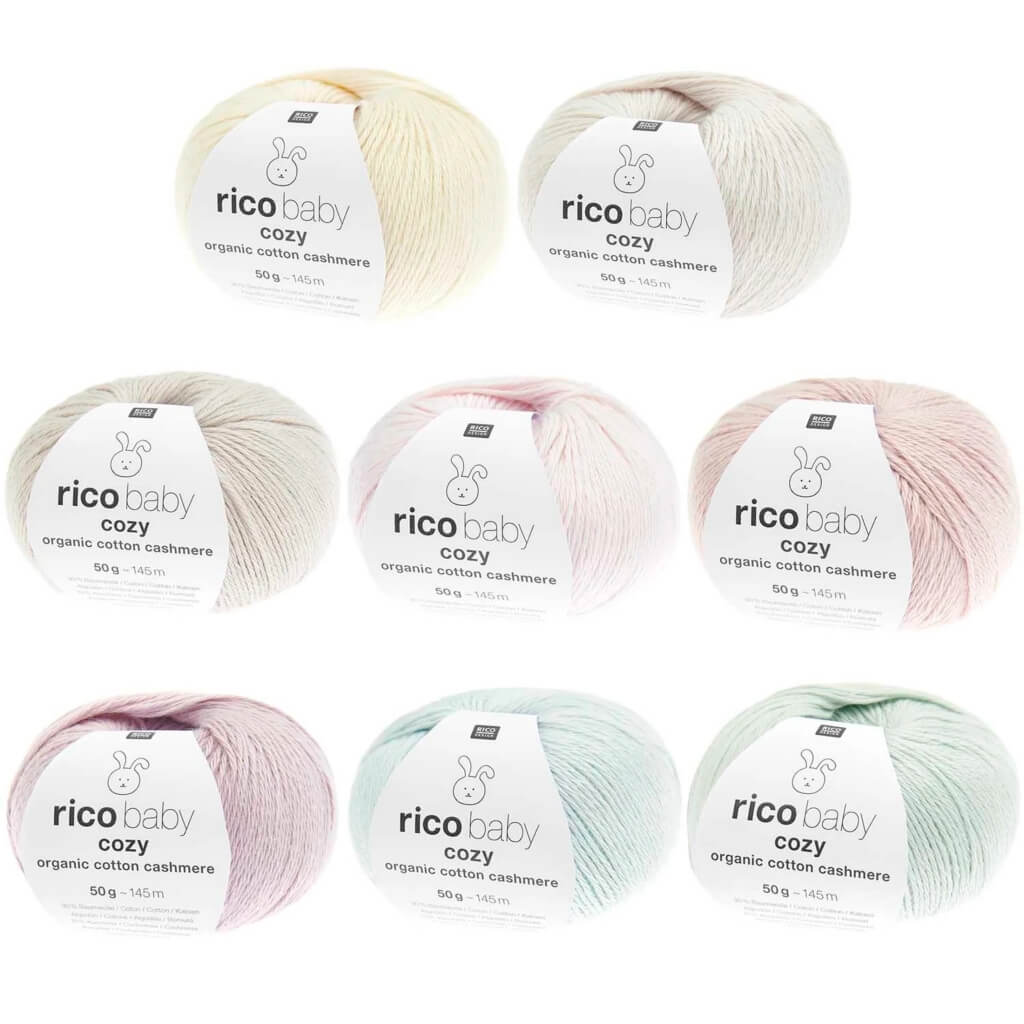 Rico Design Rico Design Baby Cozy Organic Cotton Cashmere Lieblingsgarn
