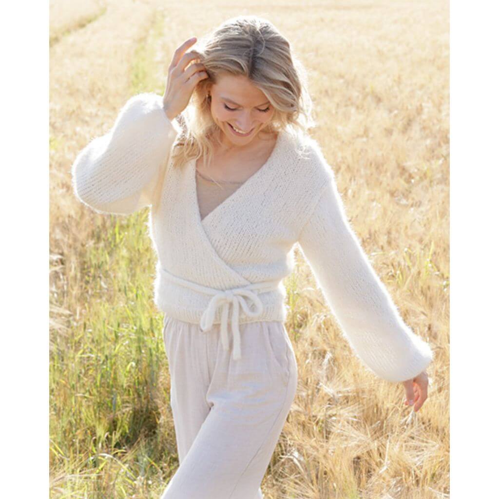 Drops Wickeljacke Ballerina´s Dream Strickanleitung - Drops (PDF) Lieblingsgarn