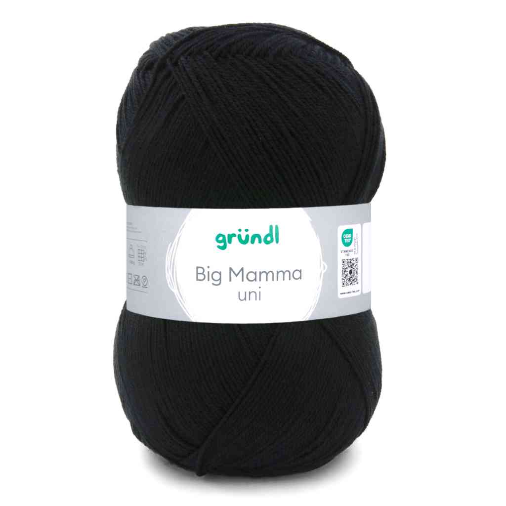 Gründl Big Mamma Uni, Farbe 146  schwarz – Synthetik bei Lieblingsgarn