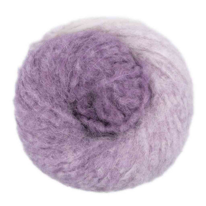 Gründl Dolce Alpaca Degradé, Farbe 06  mauve flieder wollweiß – Alpaka, Merino und Synthetik bei Lieblingsgarn