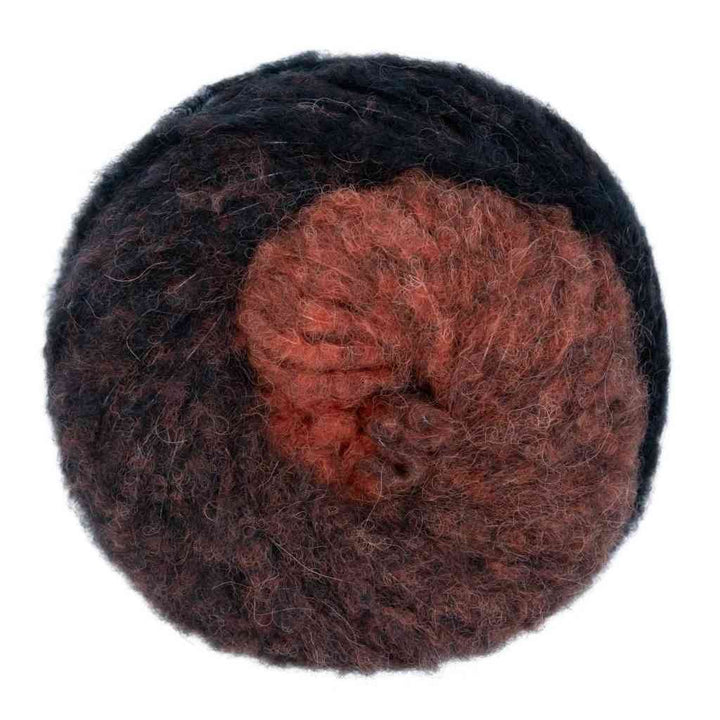 Gründl Dolce Alpaca Degradé, Farbe 09  schwarz graubraun ocker – Alpaka, Merino und Synthetik bei Lieblingsgarn