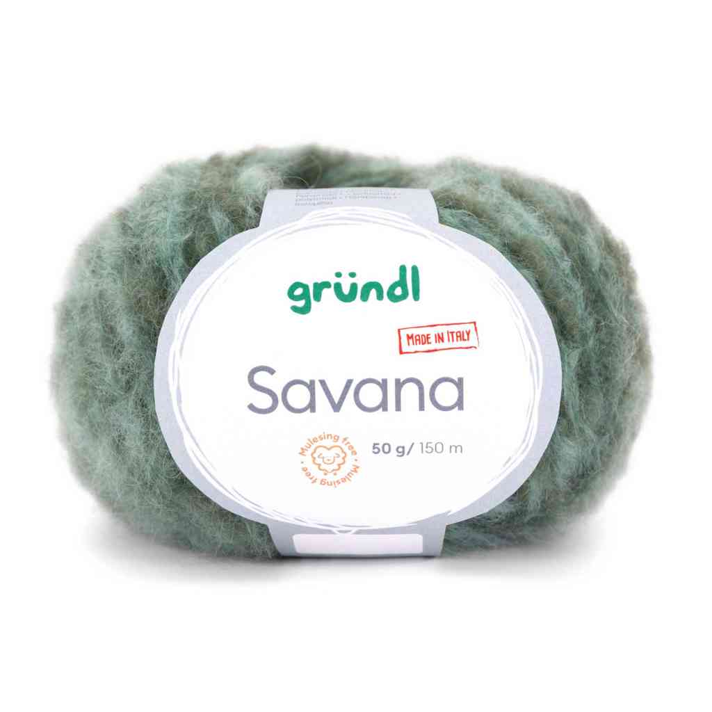 Gründl 04 -tannengrün-salbei Gründl Savana Lieblingsgarn